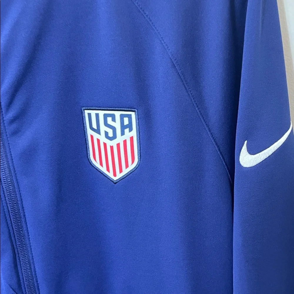 Nike Men's Deep Blue USA Performance Jacket - Picture 4 of 4